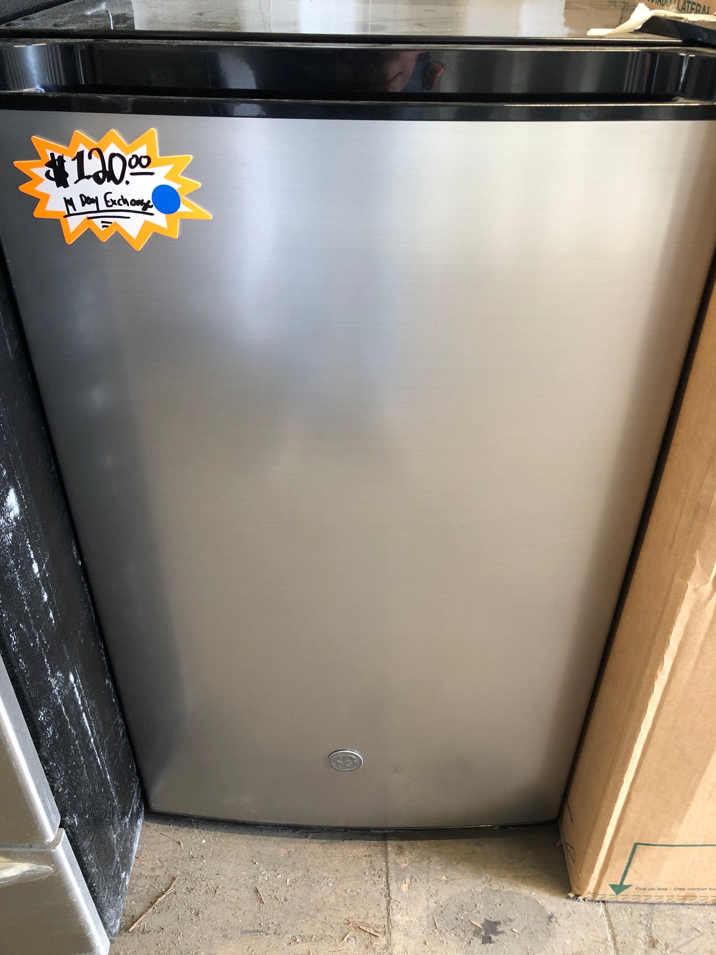 4.4 Cu. Ft. GE mini refrigerator