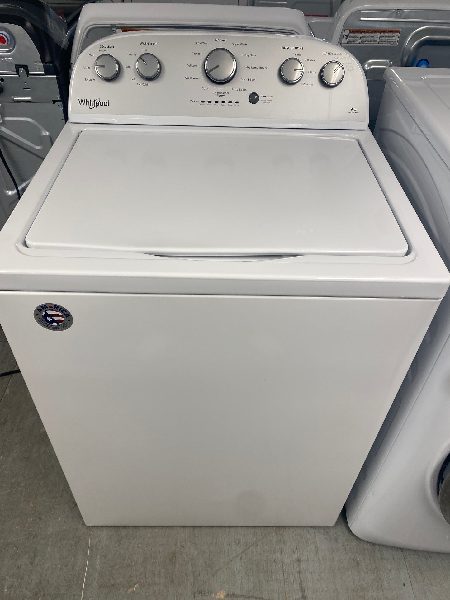 Whirlpool Top Load
