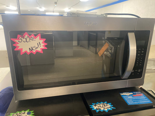 New!! Whirlpool 30” Over-the-Range Microwave