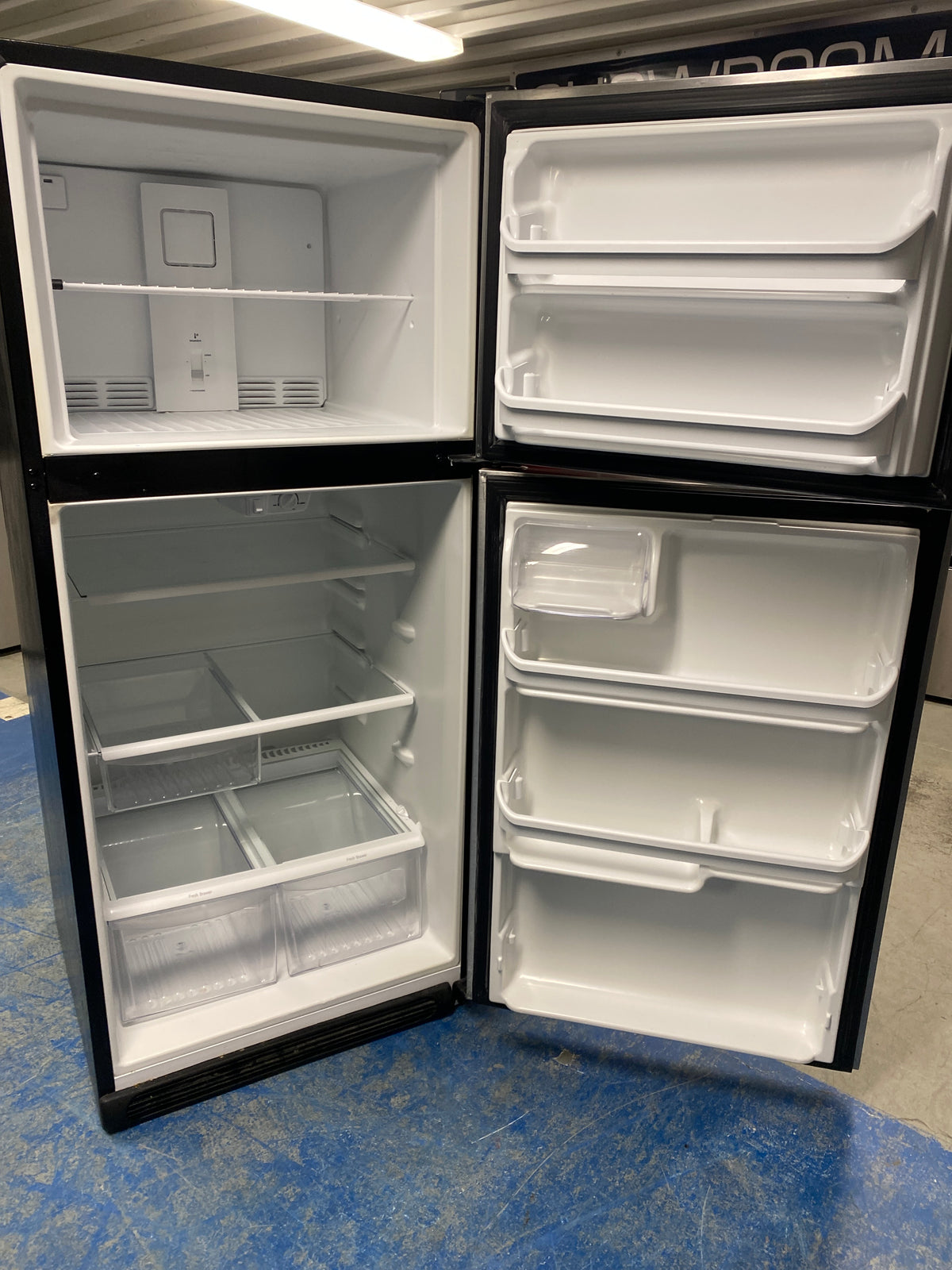Frigidaire 30” Wide Top Freezer Stainless Steel Refrigerator