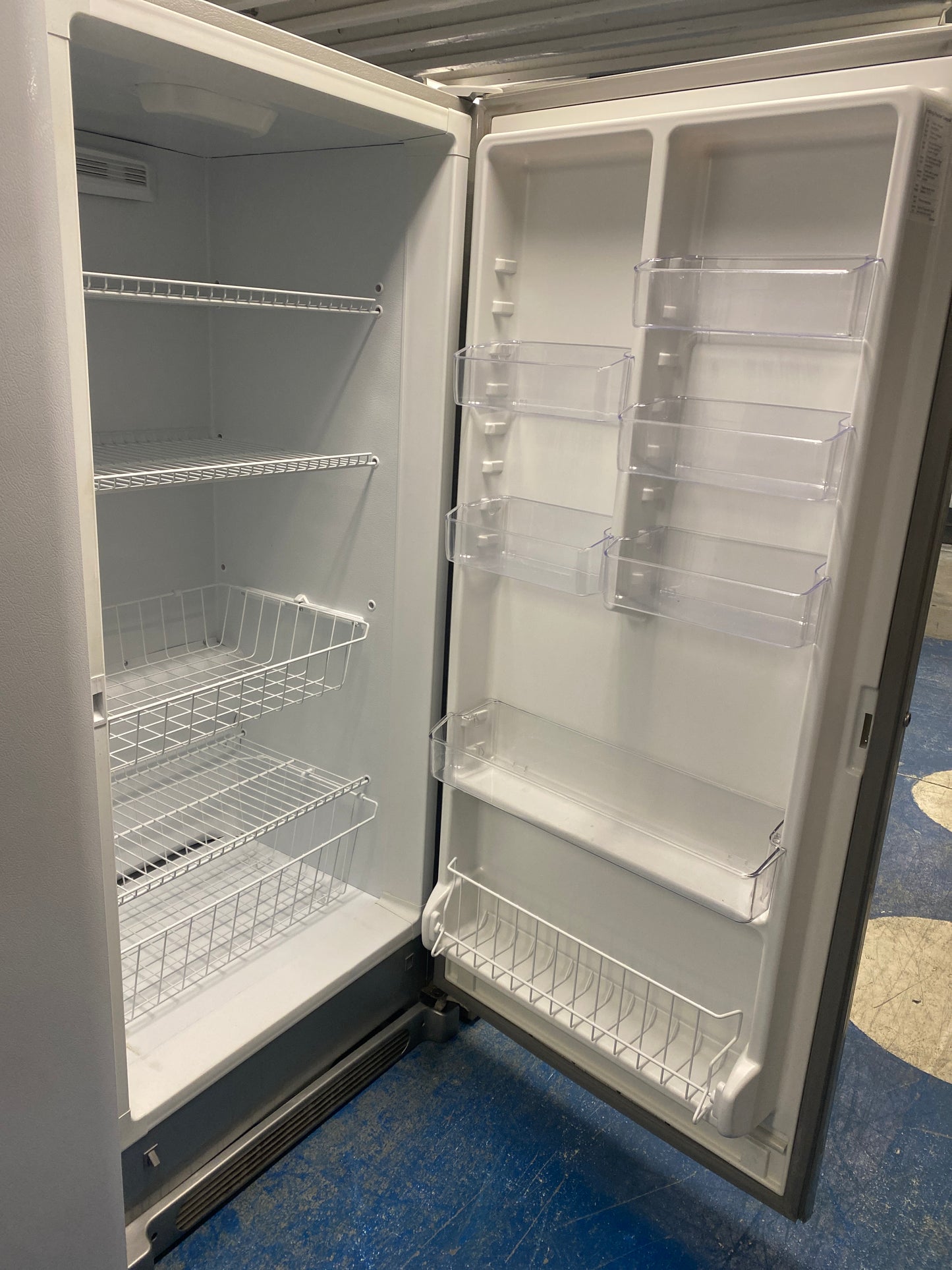 Frigidaire gray 20 cu. ft. Upright Freezer