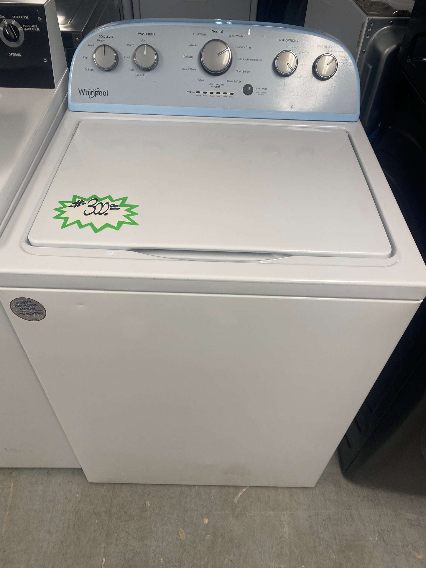 Whirlpool Top Load Washer