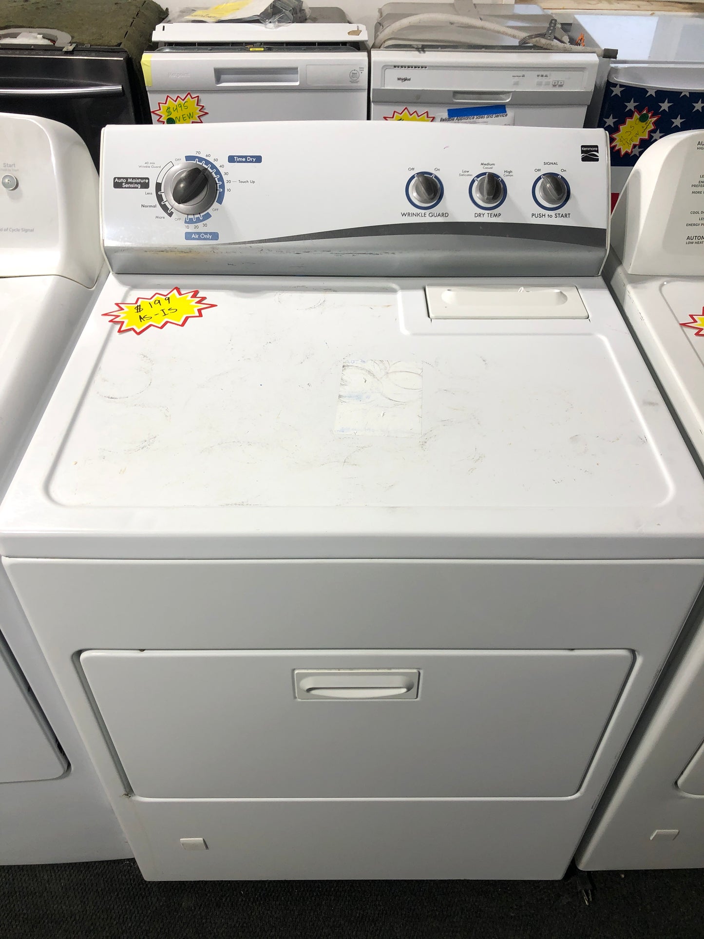 Kenmore gas dryer