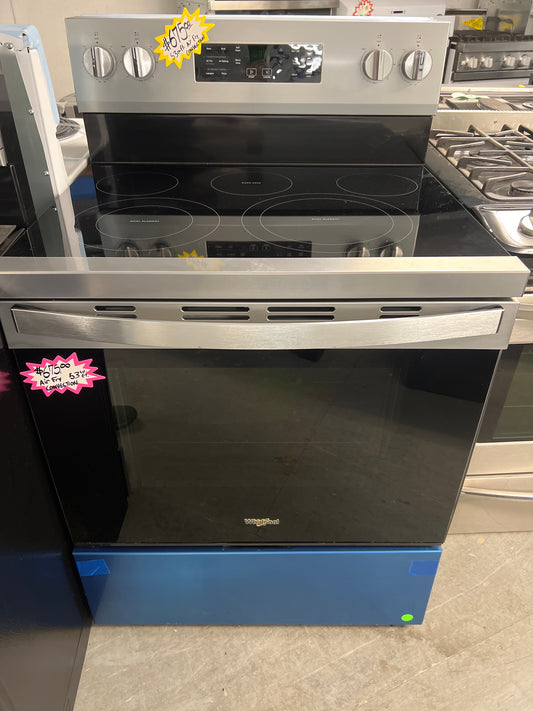 Whirlpool Air Fryer Convection Electric Range 5.3 cu. ft.