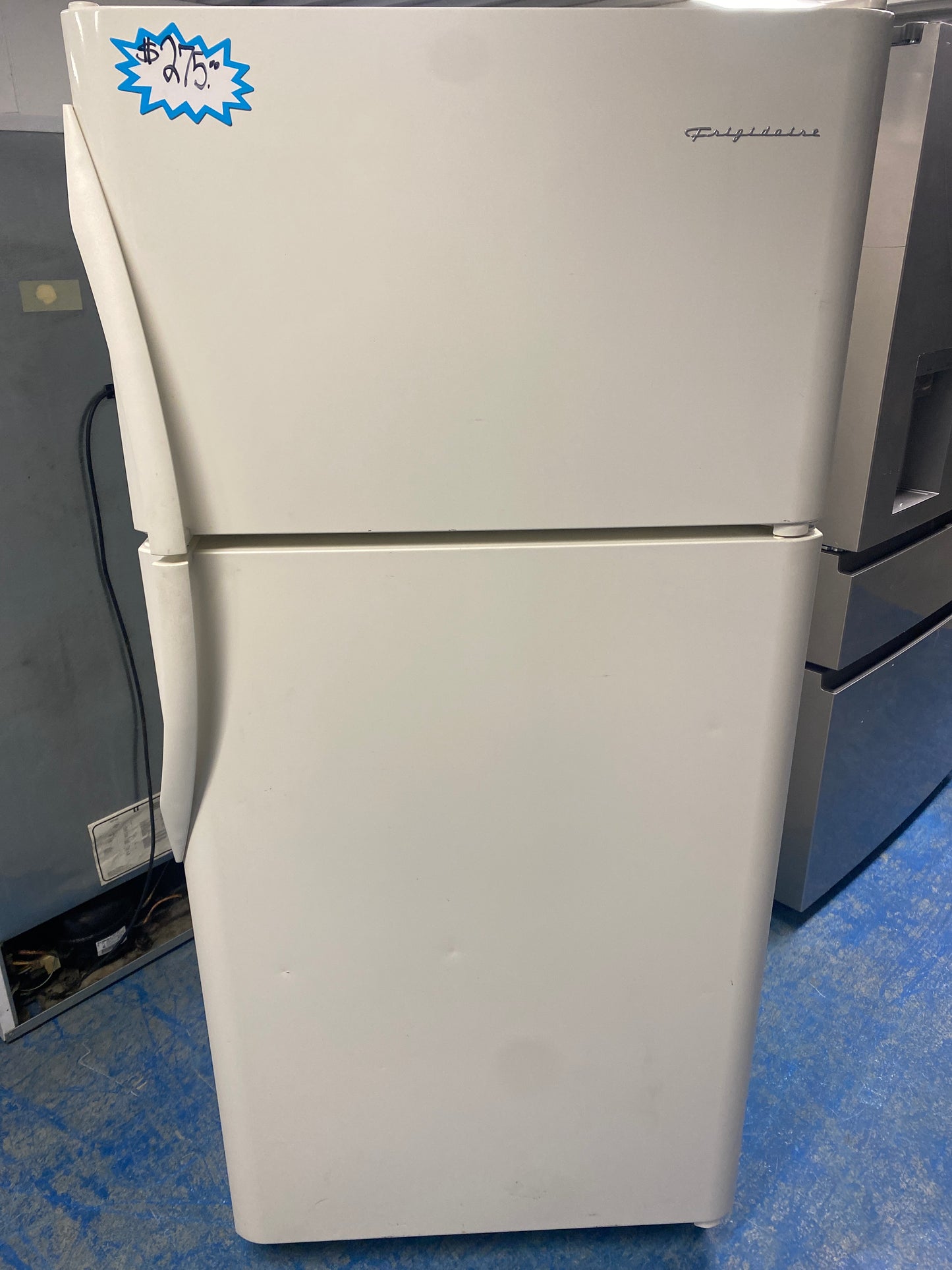 Frigidaire 30” Wide Top Freezer “almond” Refrigerator