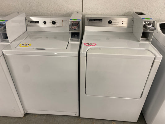 Maytag Coin Operated Top Load Washer & Natural Gas Dryer Set
