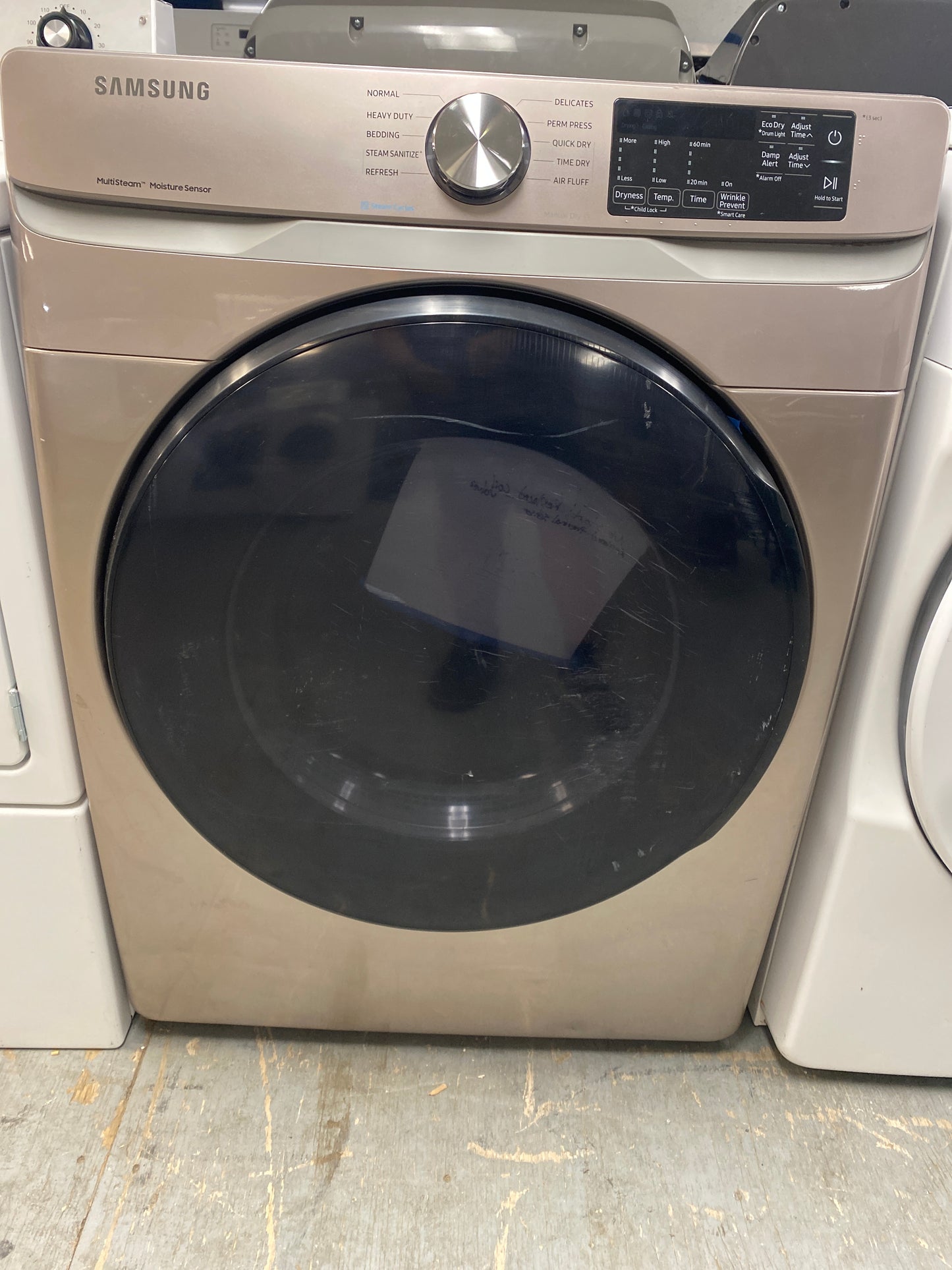 Samsung “tan” 7.0 cu. ft. Natural Gas Dryer
