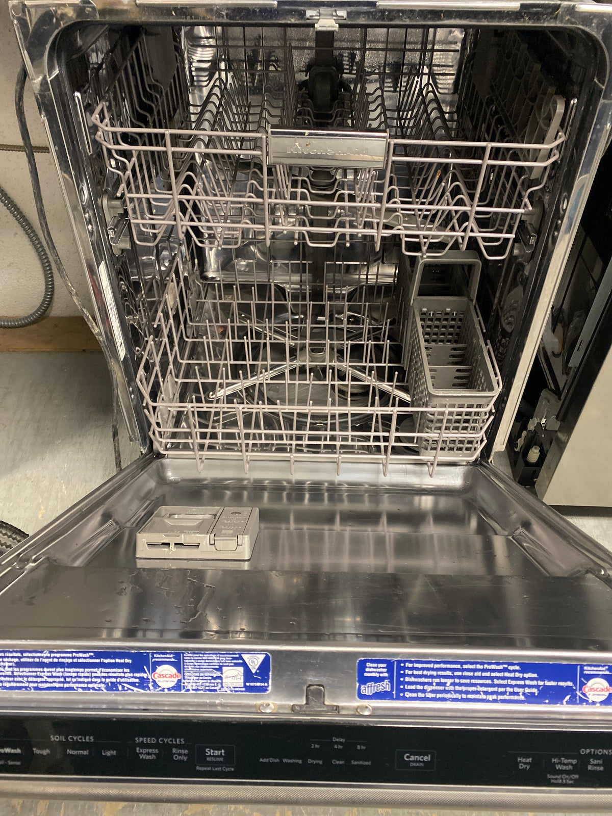 Kitchenaid 24” Stainless Steel Top-Control Dishwasher