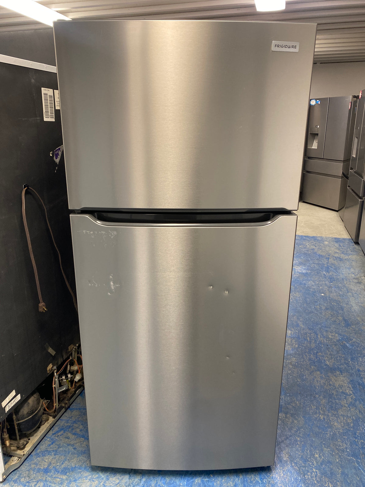 Frigidaire 30” Wide Stainless Steel Top Freezer Refrigerator