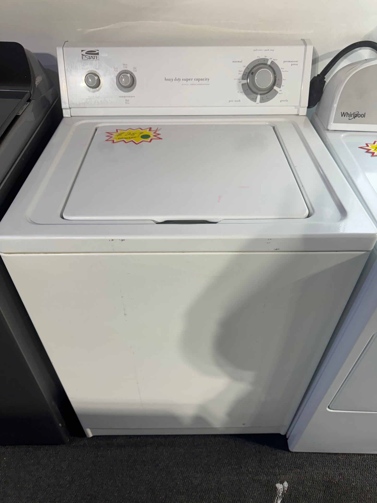 Estate basic top load washer