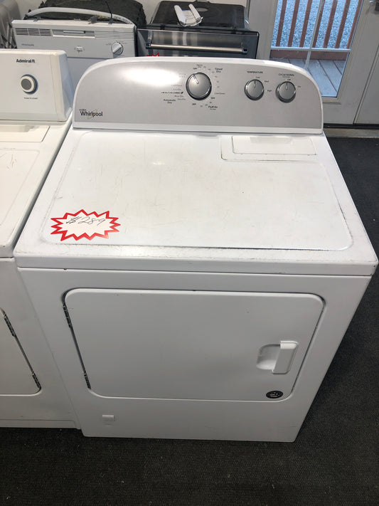 Whirlpool basic gas dryer