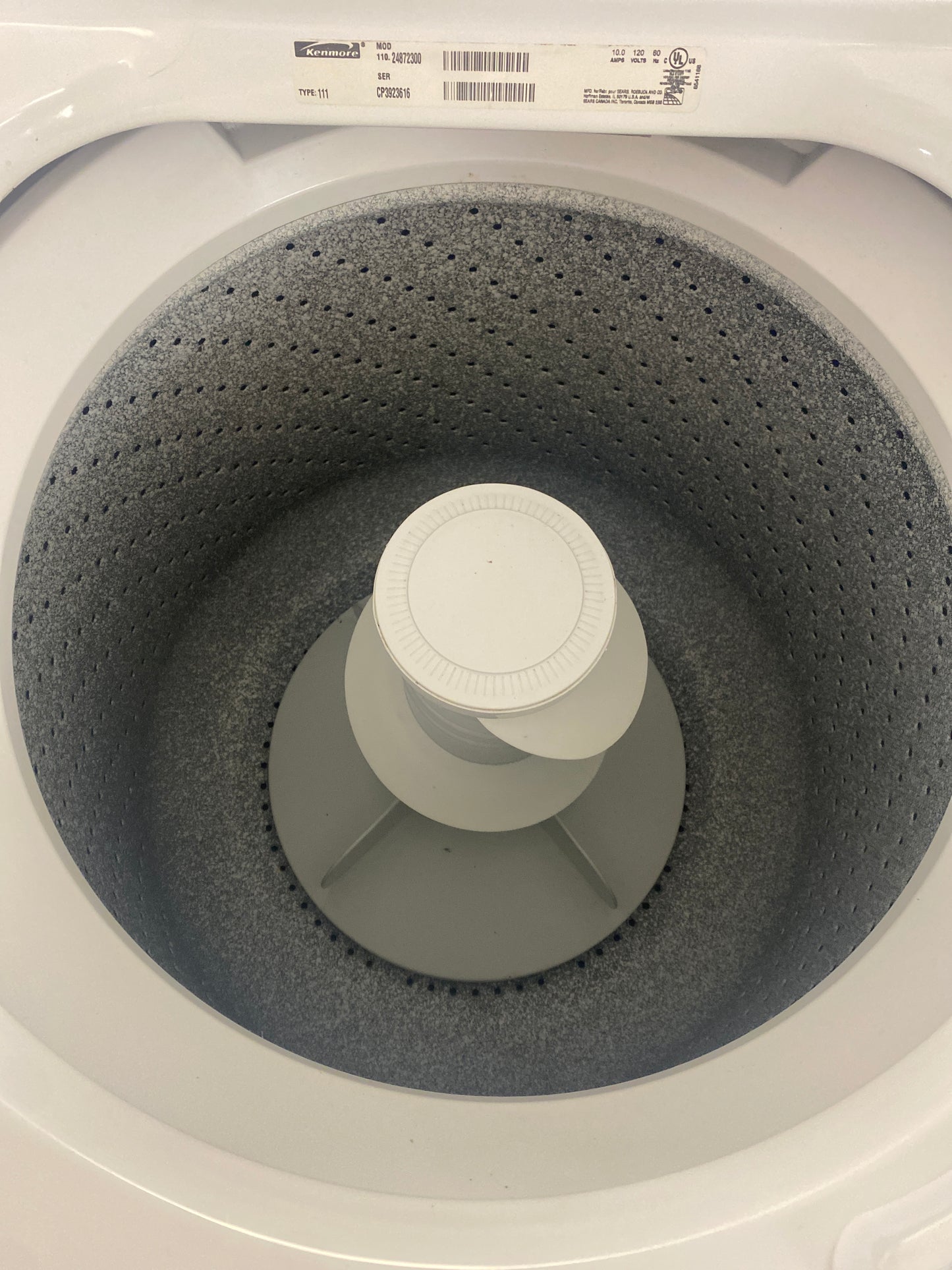 Kenmore 80 series Top-Load Washer