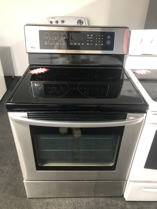 5 Burner Glass Top LG Range