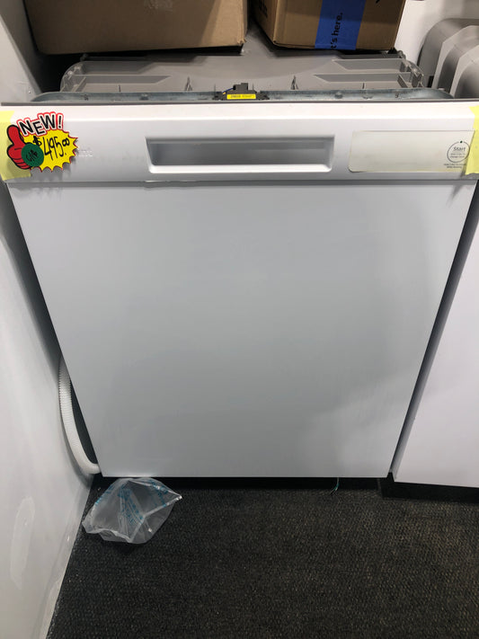 NEW!! 24” Hotpoint Plastic Tub Dishwasher
