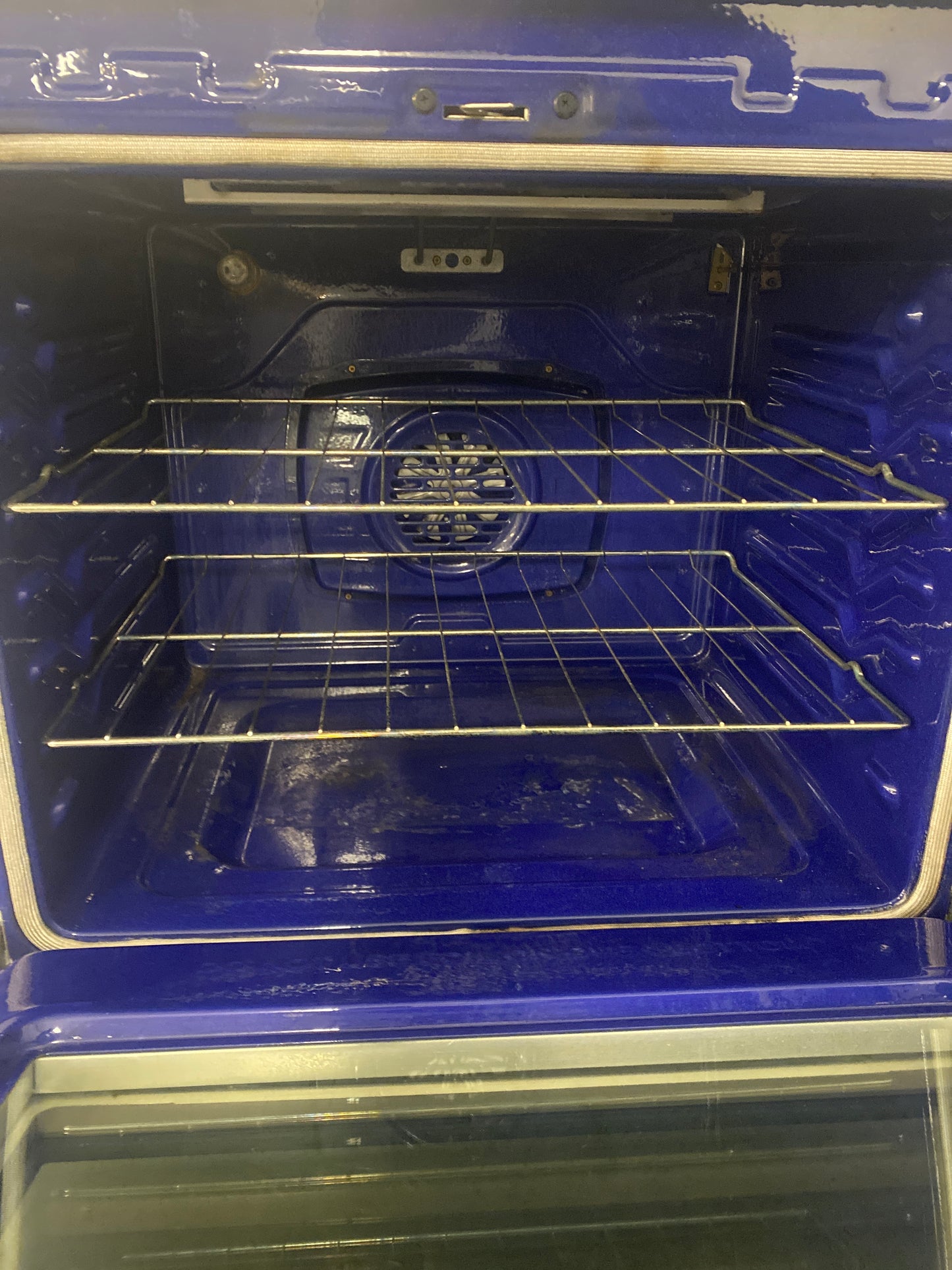 LG 5-Burner Glass Top Electric Convention Oven Range