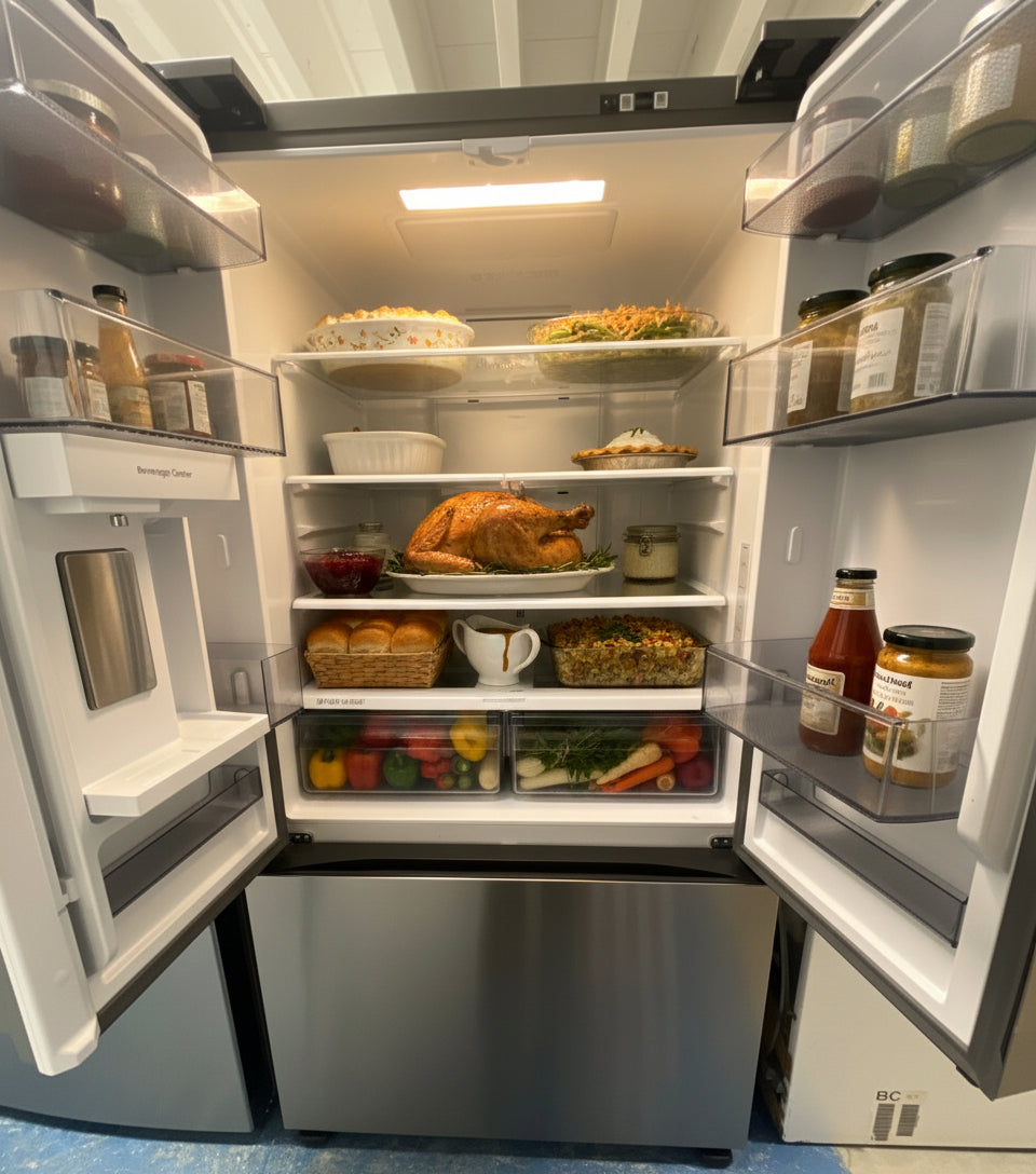 Samsung French Door Refrigerator (As Is) No Water Pitcher Included