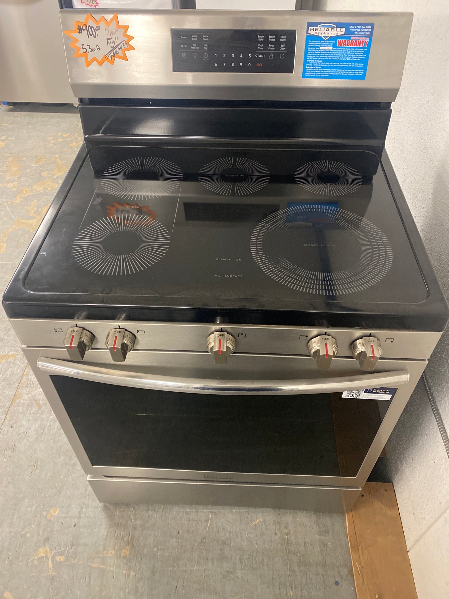 Frigidaire 5-Burner has