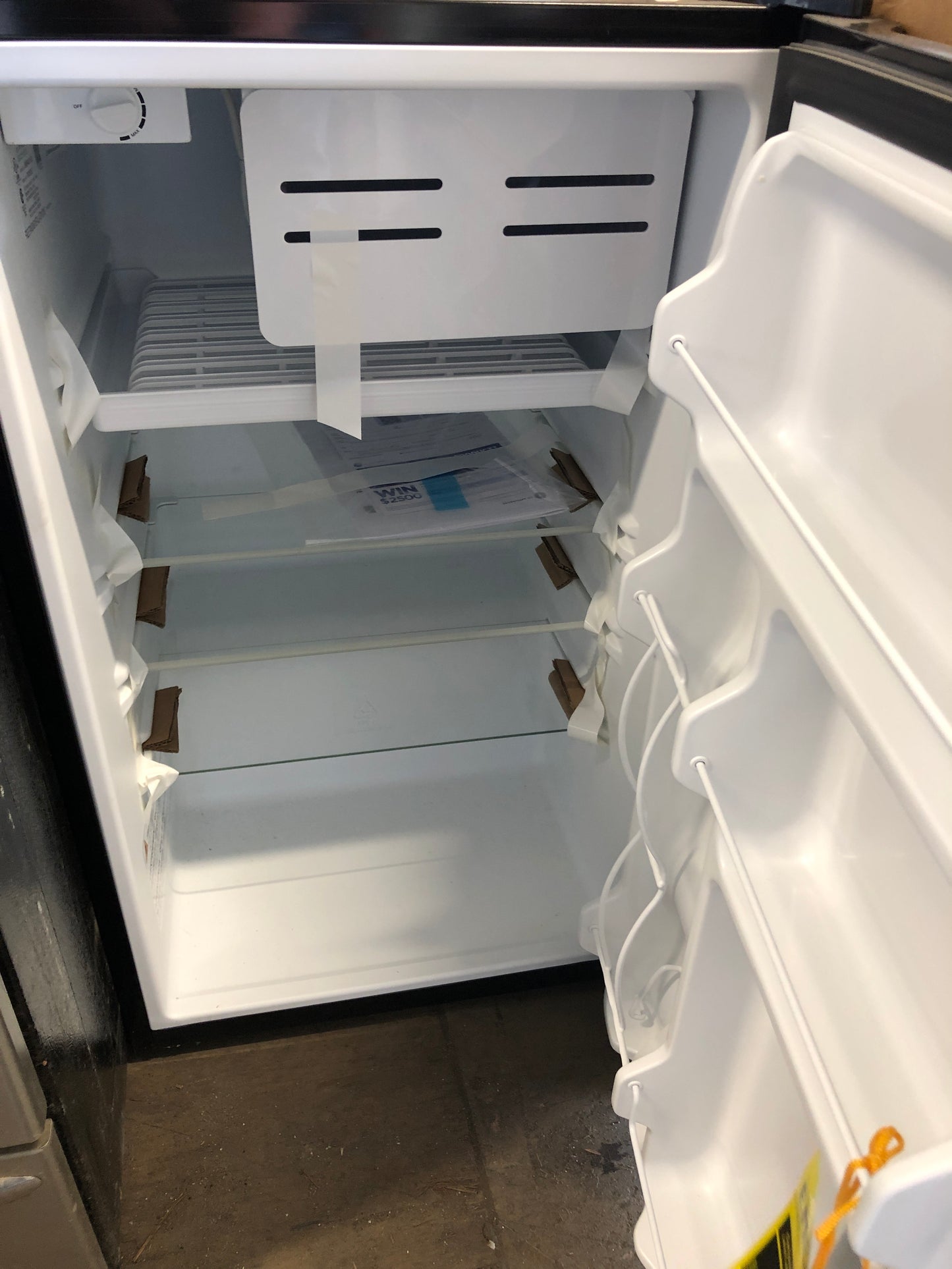 4.4 Cu. Ft. GE mini refrigerator