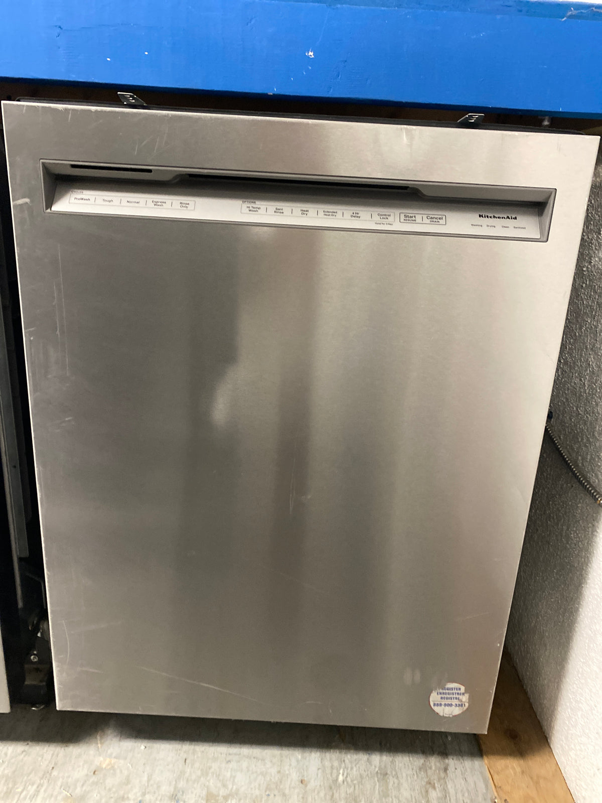 Kitchenaid 24” Top-Control Stailess Steel Dishwasher