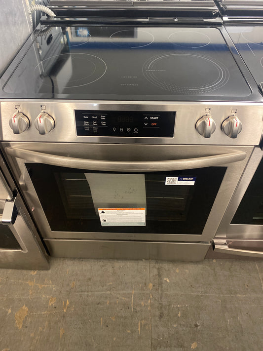 New!! Frigidaire 5-Burner convection Electric Glass-Top Range