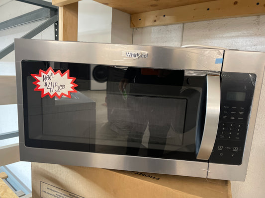 NEW!!! Whirlpool 30” Over-the-Range Microwave