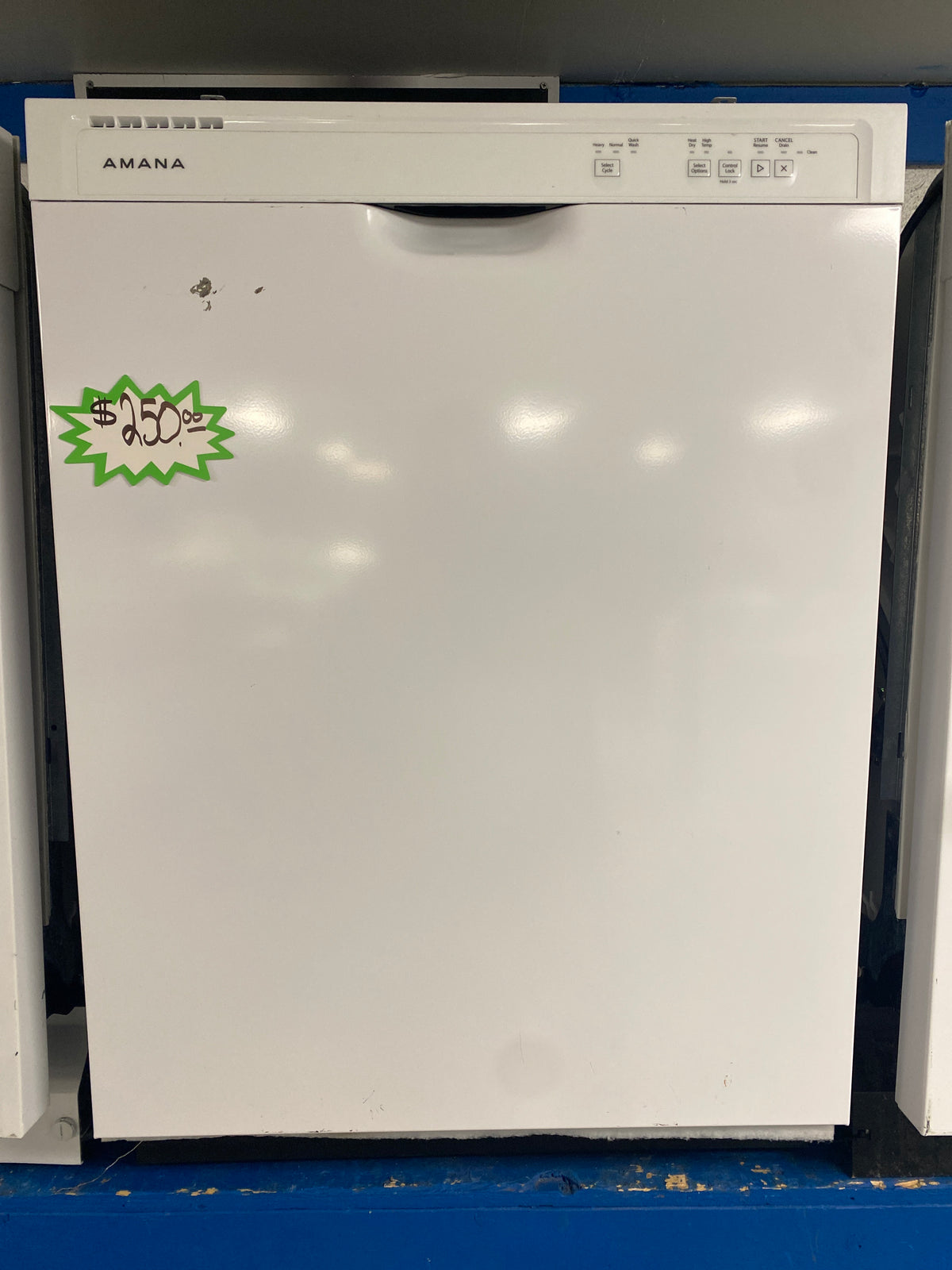 Amana 24” Front-Control white Dishwasher