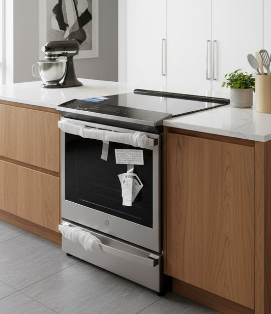 GE Electric Range NEW!! 5.3 cu. ft. Air Fry/Convection