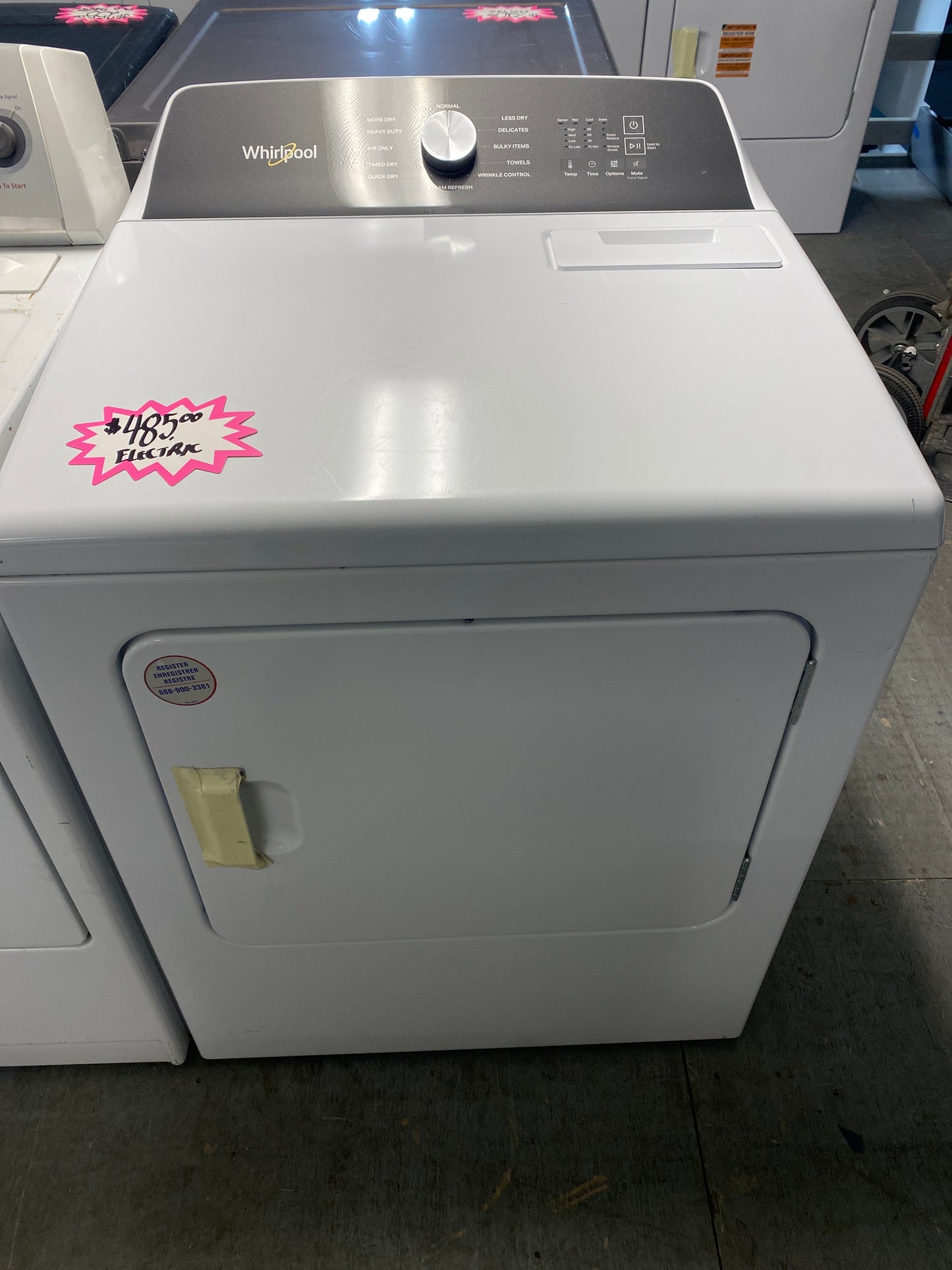 Whirlpool 7.4 cu. ft. Capacity Electric Dryer