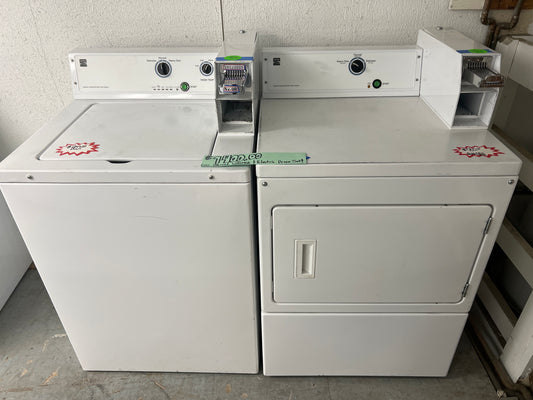 Kenmore Electric Washer Dryer Coin Op