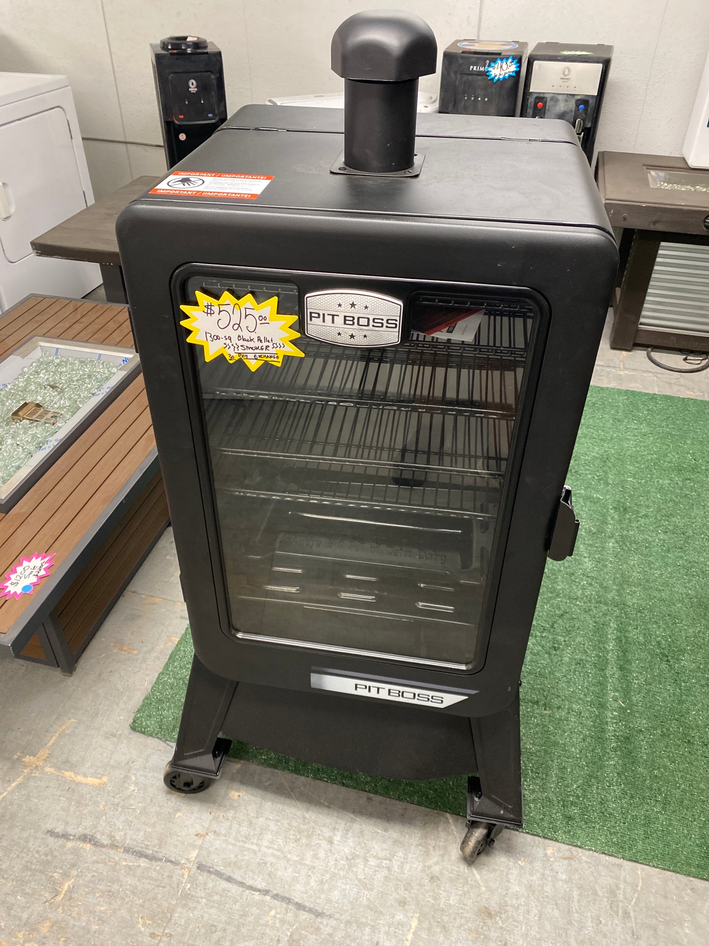 Pit Boss DX Series 1300-sq black Pellet Smoker