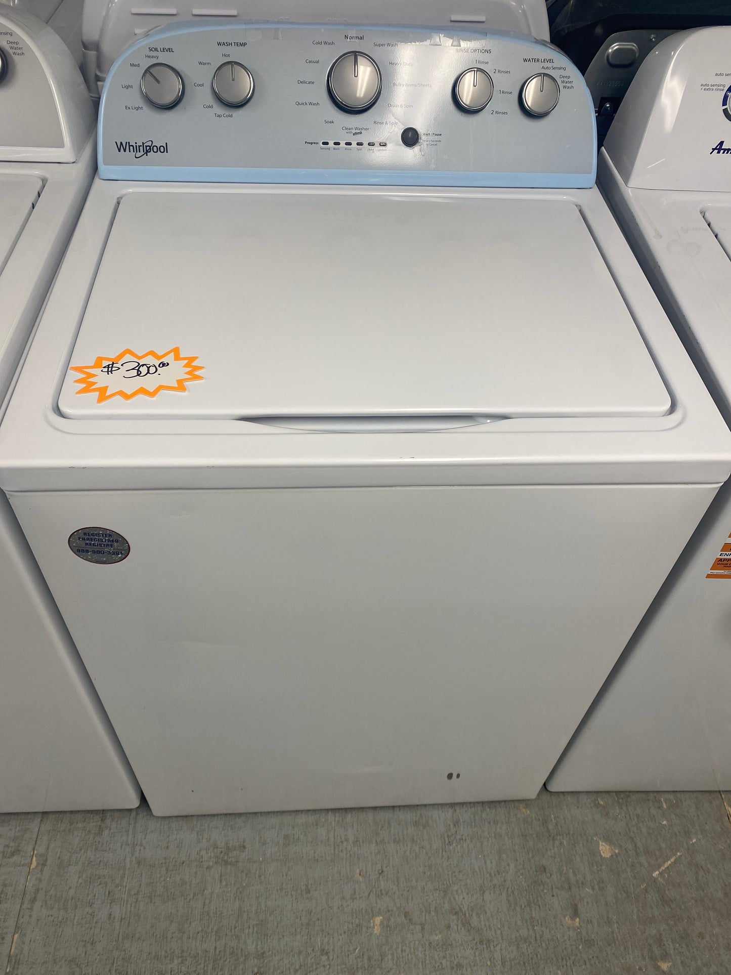 Whirlpool Top Load washer