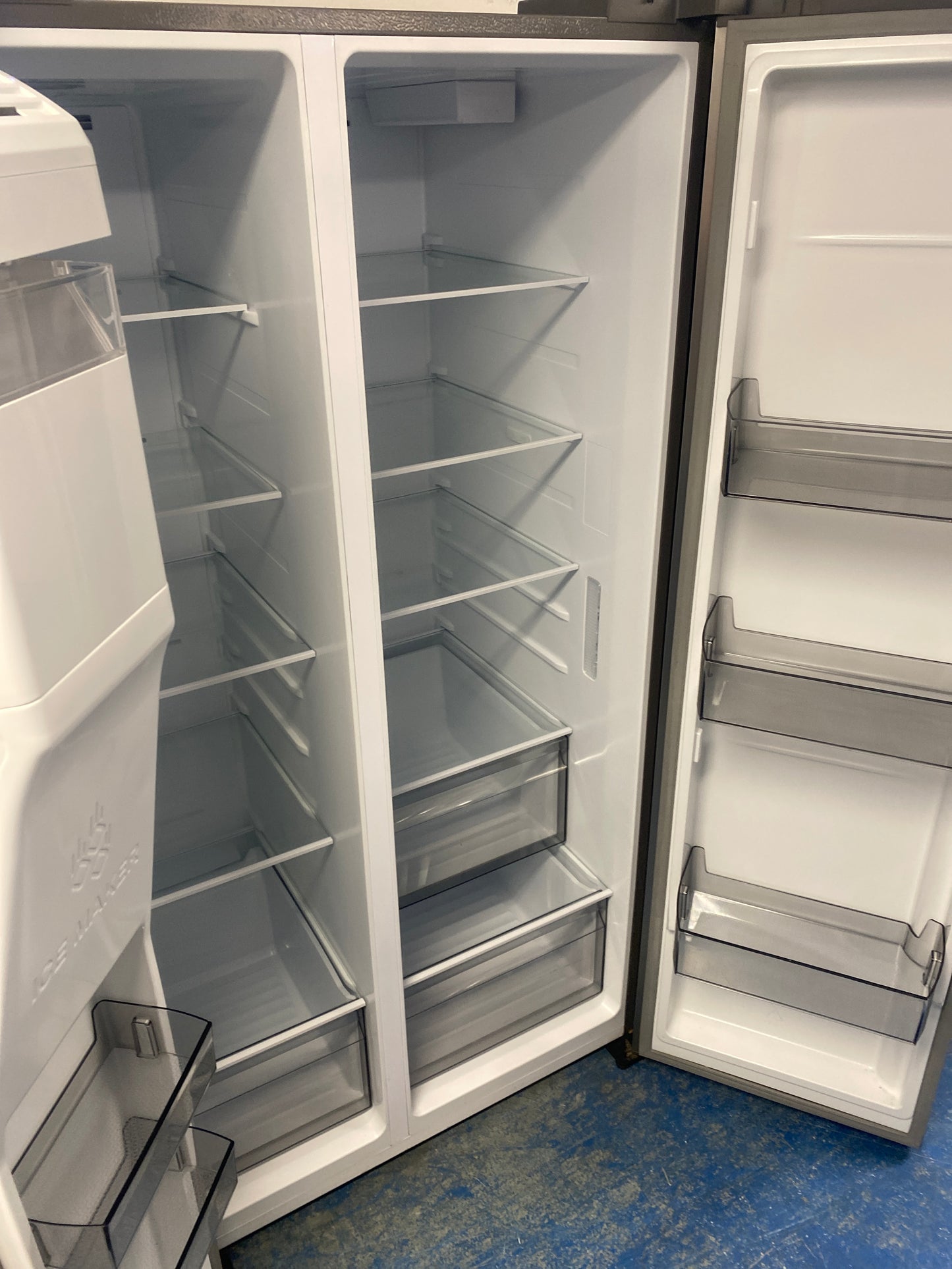 Hisense Stainless Steel 29.1 cu. ft. Side-By-Side Refrigerator