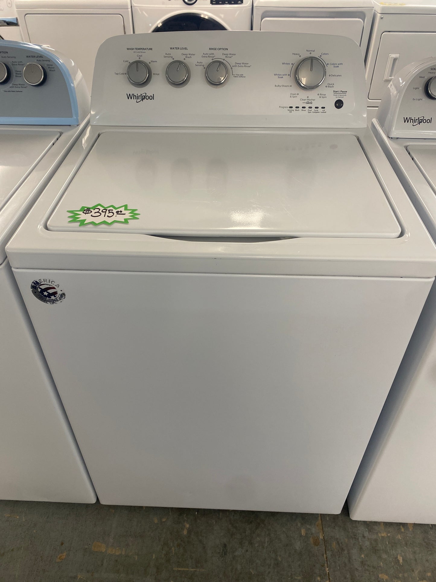 Whirlpool Top Load High Efficiency Washer