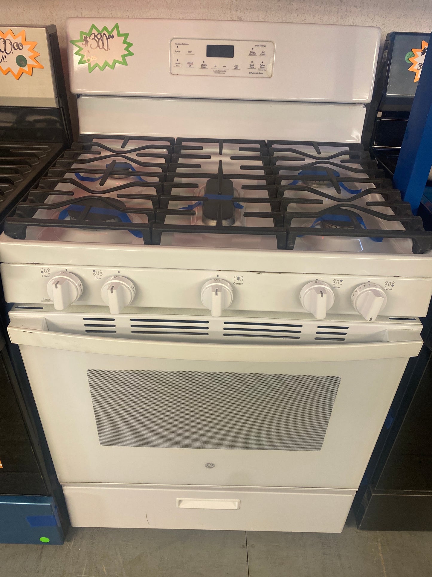 GE 5-Burner Natural Gas Range