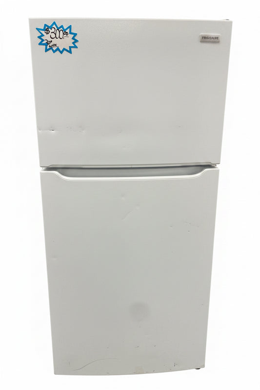 Frigidaire 30” Top Freezer 18 cu.ft. Capacity Refrigerator