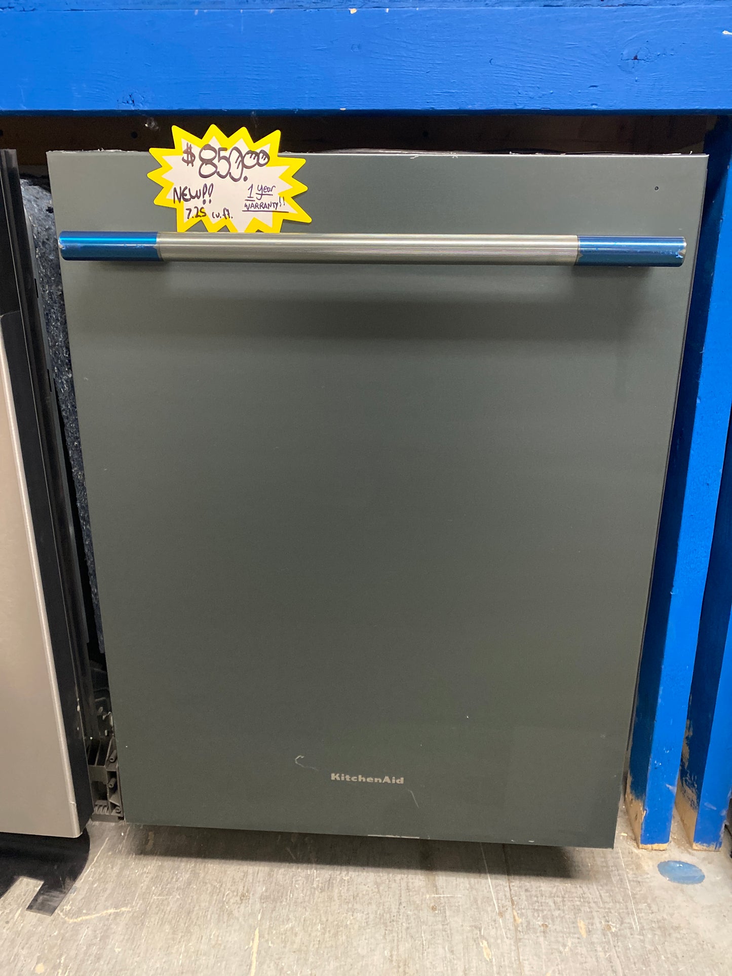 New!!! Kitchenaid 24” Top Control Dark Stainless Steel Dishwasher