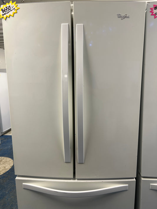 Whirlpool French Door Refrigerator 30”