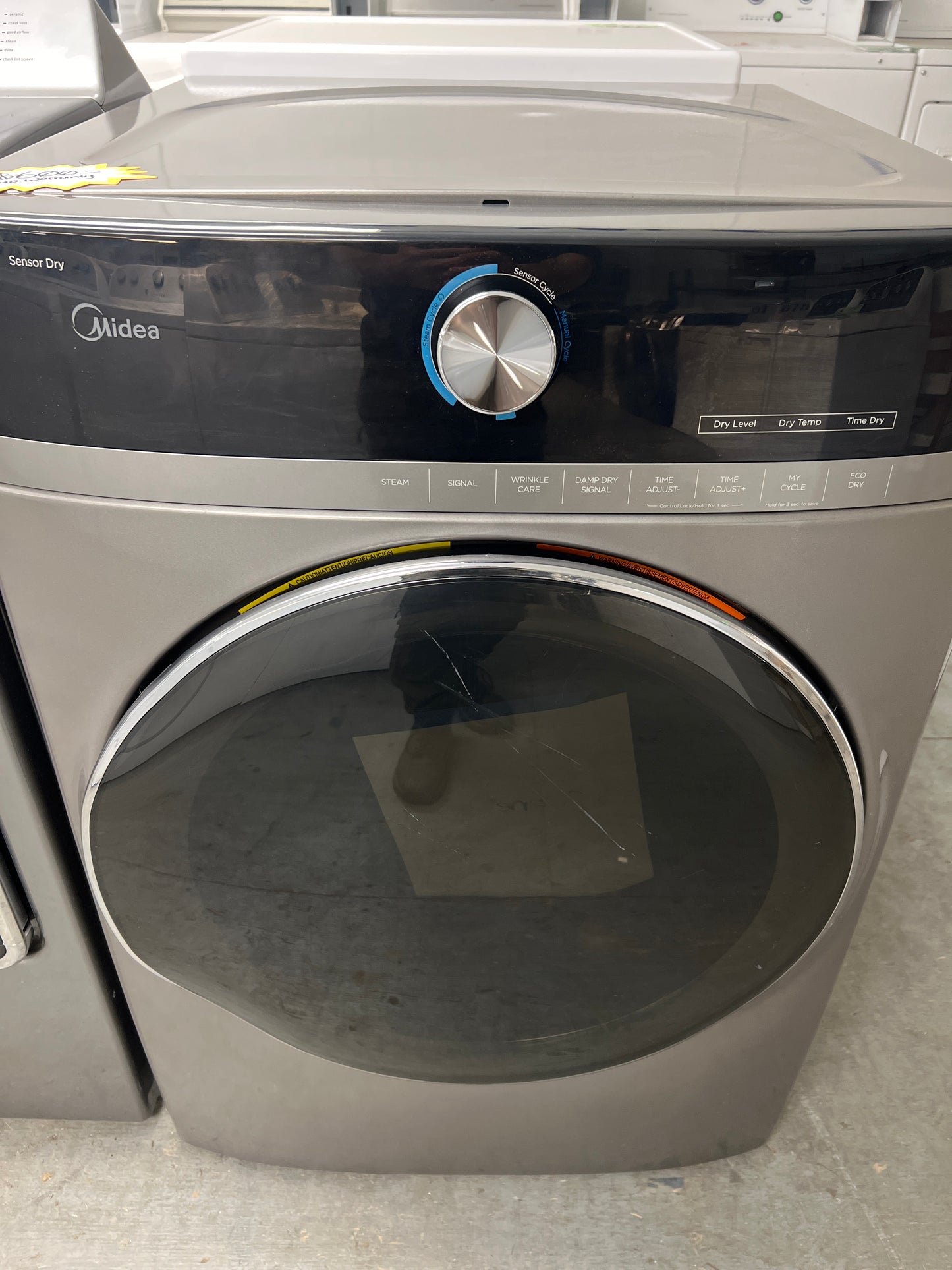 Midea 8.0 cu. ft. Natural Gas Dryer