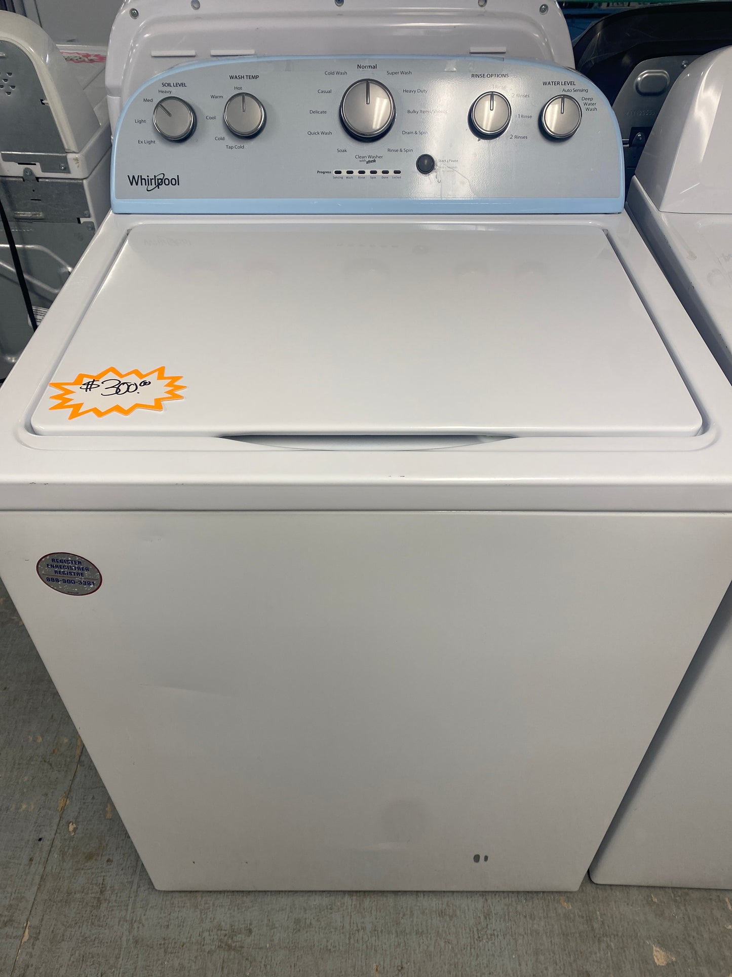 Whirlpool Top Load Washer