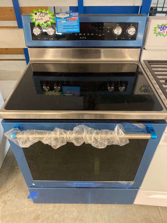 New! Kitchenaid 5-Burner 6.4 cu. ft.  Glass Top Electric Range