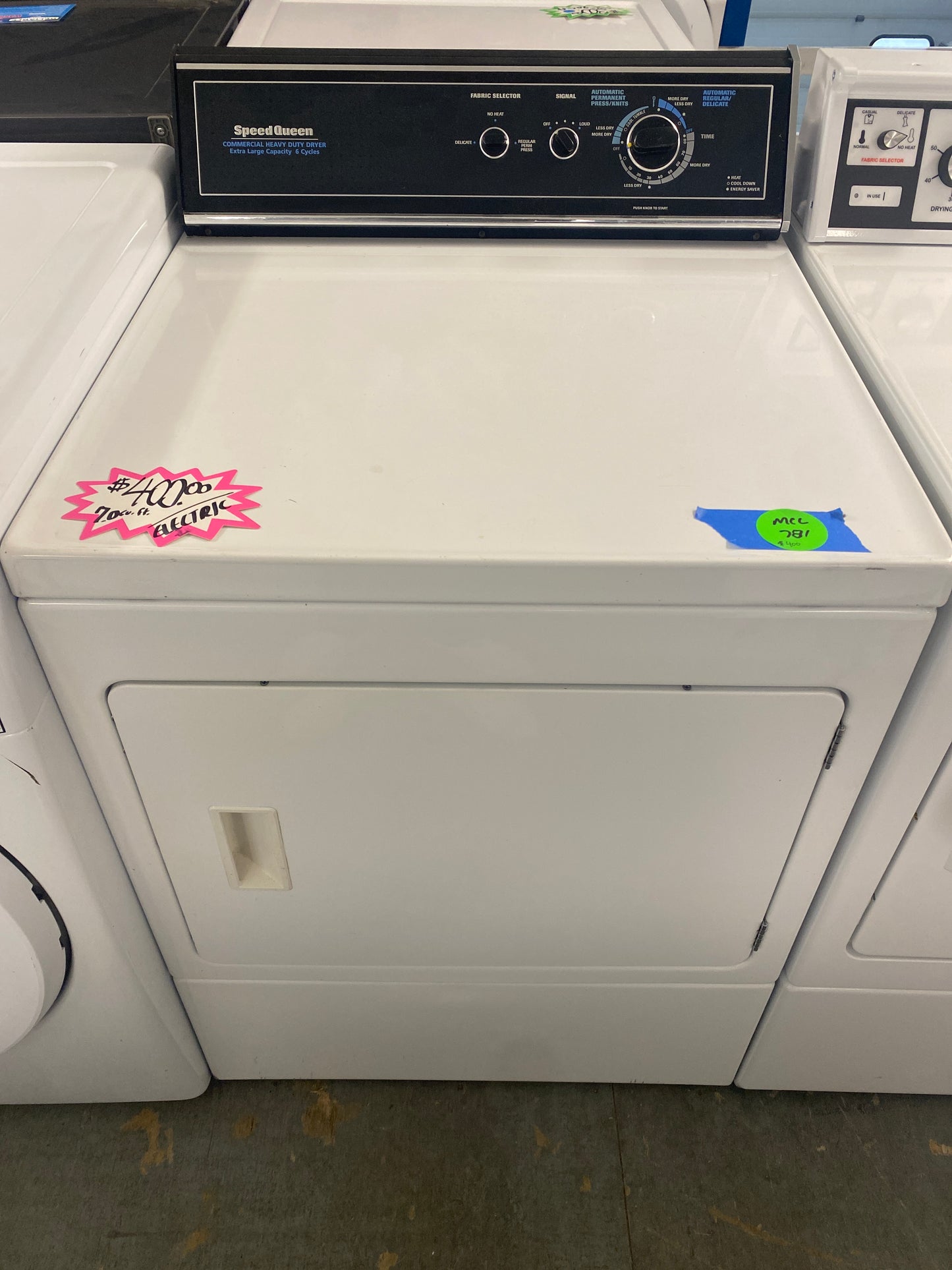 Speedqueen Commercial 7.0 cu. ft. Electric Dryer