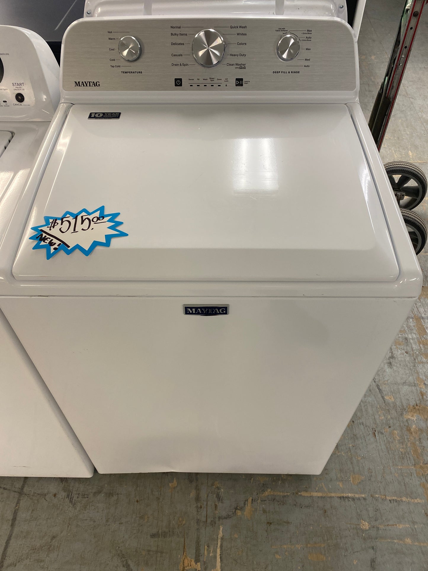 Maytag 4.5 cu. ft. Top Load Washer