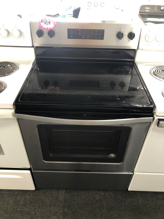 Whirlpool 4 Burner Glass Top Electric Range