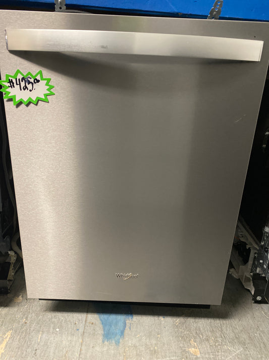 Whirlpool Stainless steel 24” Top Control Dishwasher