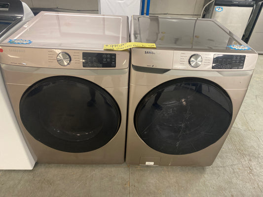 Samsung Front Load Washer & 7.4 cu. ft. Electric Dryer