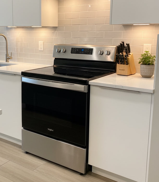 Whirlpool Electric Range Convection (As Is)