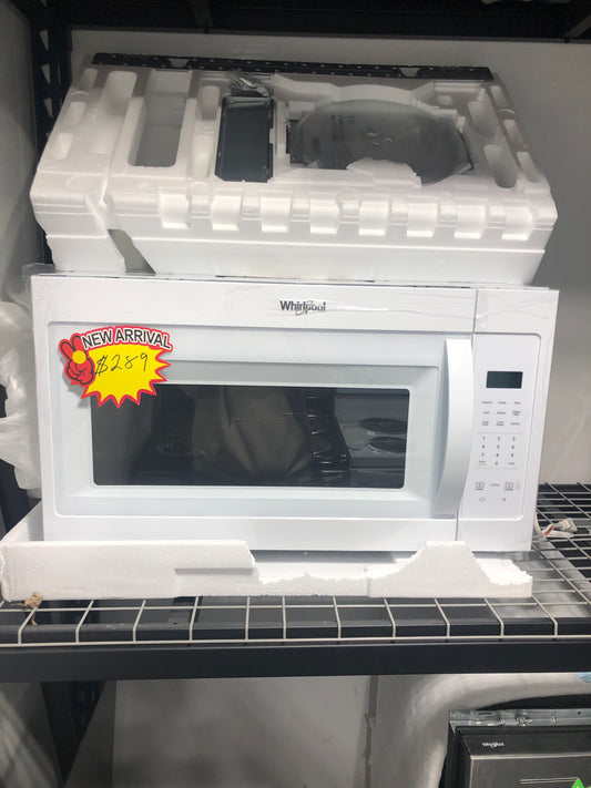 New!! Whirlpool Over The Range Microwave