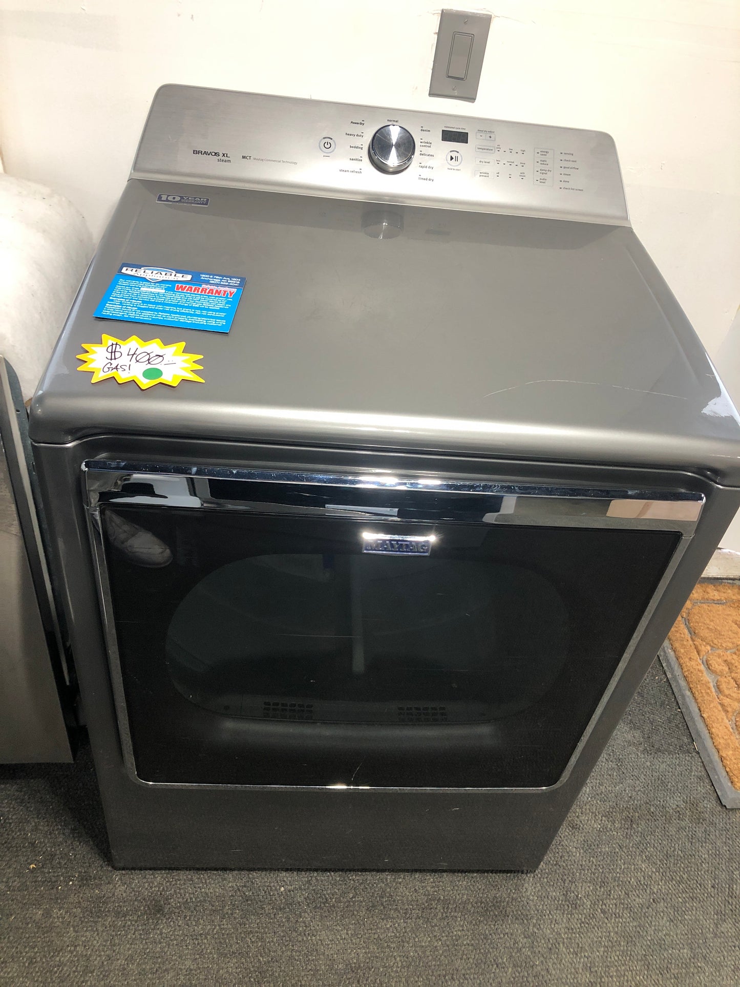 Maytag XL Gas Dryer