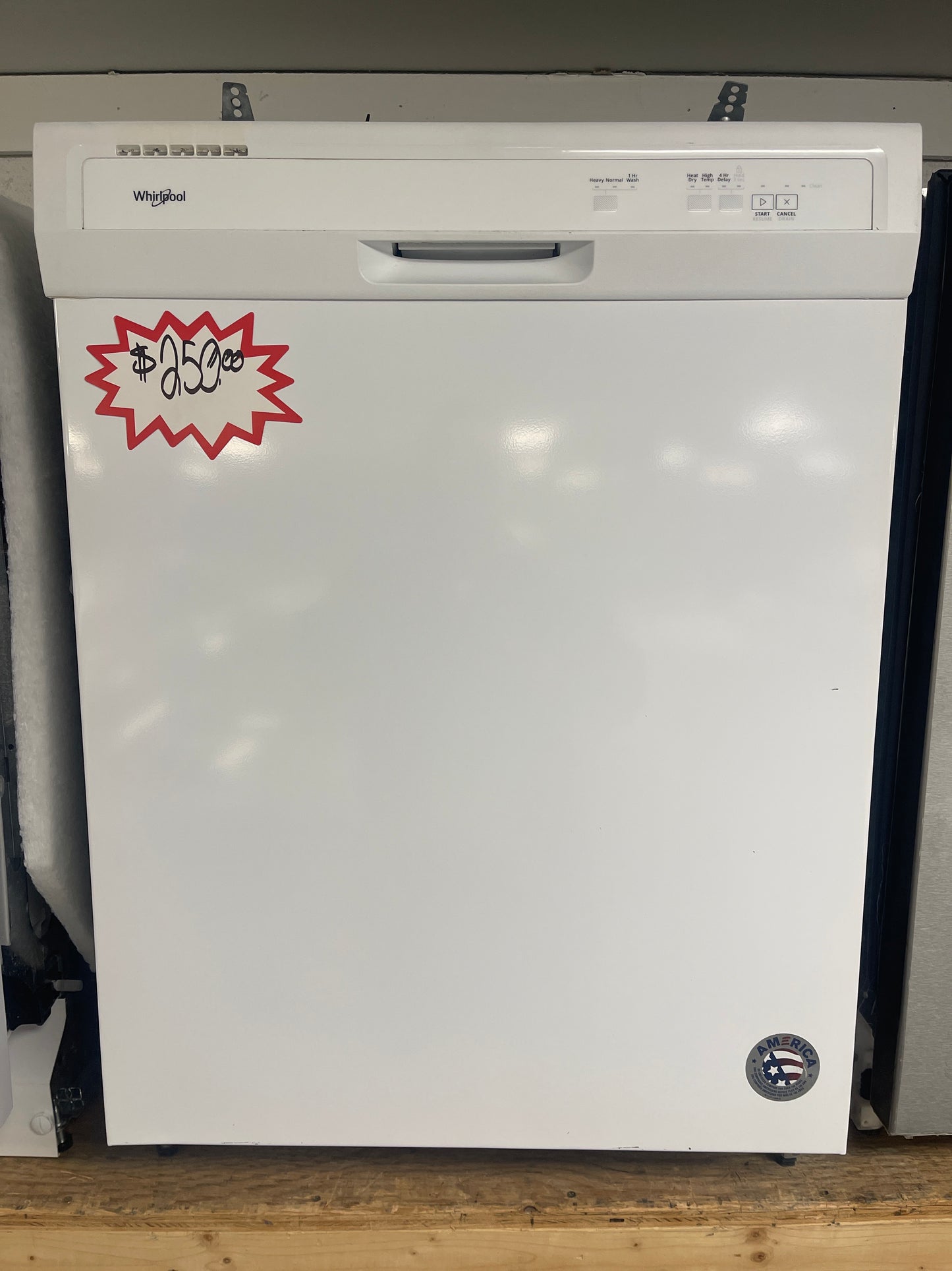 Whirlpool 24” Front-Control Dishwasher