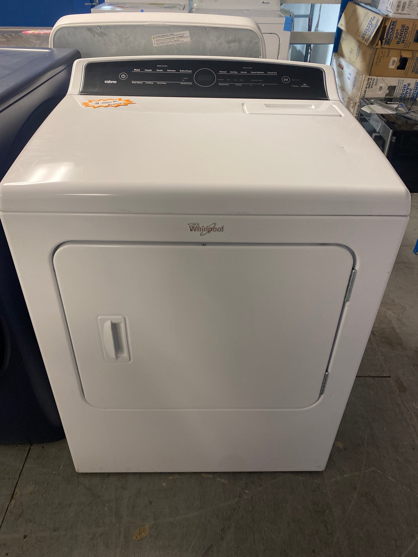 Whirlpool Cabrio 7.4 cu. ft. Electric Dryer